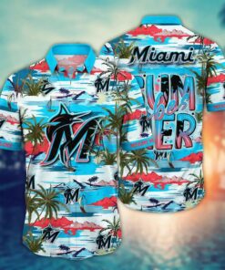 Miami Marlins Summer Vibes Summer Hawaiian Shirt