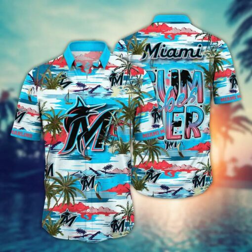 Miami Marlins Summer Vibes Summer Hawaiian Shirt