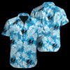 Miami Marlins Tropical Leaf Summer Hawaiian Shirt