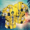 Milwaukee Brewers Daisy Delight Summer Hawaiian Shirt