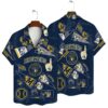 Milwaukee Brewers Fan Collage Summer Hawaiian Shirt